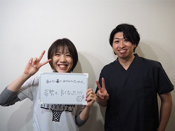 姿勢も良くなりました！女性 小田原