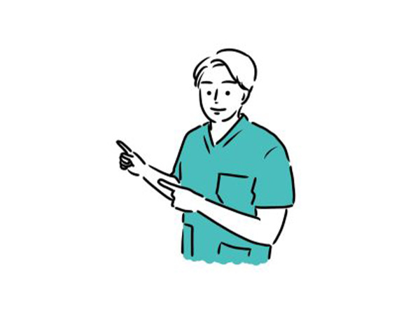 男性セラピストのイラスト