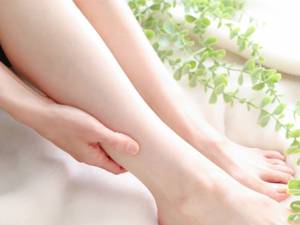 女性の足　ふくらはぎの画像