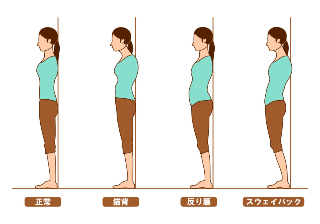 姿勢の種類